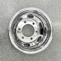 Haute Qualité Nouveau Jingu Niobium Composé Alliage Camion Roues 16x6.00J Jante De Roue En Acier Finition Argent Usine En Gros Camion Léger