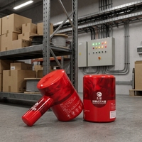 Dispositif d'extinction d'incendie à lancer 1000 g avec rapport CE/certification FDS, ligne de production de boules extinctrices