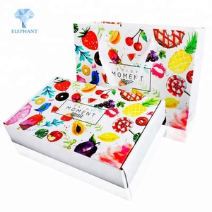 Cardboard Corrugated Paper Carton Strawberry Fruit Packaging <b>Box</b> - Product Image 1