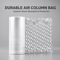 Rouleau de film à bulles d'air OEM personnalisé en nylon PE 30x40cm, 20-30 microns, 300m, film gonflable en forme de gourde pour protection d'expédition