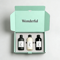 Caja de Envío para Champú con Logotipo Personalizado, Caja de Regalo de Cartón Corrugado con Inserto