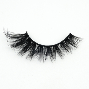 Faux <span class=keywords><strong>cils</strong></span> en coton noir vegan et sans cruauté animale, effet œil <span class=keywords><strong>de</strong></span> chat, en bande, imitation vison, vente en gros, <span class=keywords><strong>cils</strong></span> 3D volumineux - Product Image 4