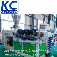 Mesin Pembuat Profil Dek Lantai Luar Ruangan WPC/Mesin Lini Produksi Ubin Dek Komposit Kayu Plastik