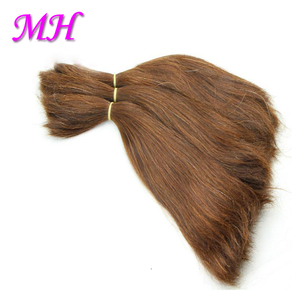 เครื่องทำผมตรงใยสังเคราะห์แบบสองชั้น ผ่านกระบวนการกรด ไม่ติดไฟ ทนความร้อนสูง สำหรับ<span class=keywords><strong>ทำ</strong></span>วิกตุ๊กตา งานแฮนด์เมด - Product Image 5