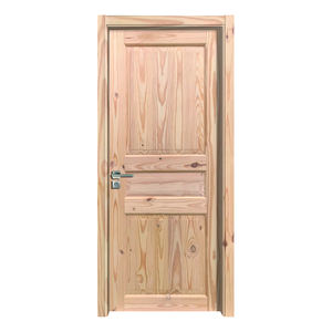 <span class=keywords><strong>Puerta</strong></span> corrediza <span class=keywords><strong>de</strong></span> madera <span class=keywords><strong>de</strong></span> <span class=keywords><strong>pino</strong></span> macizo para interior residencial moderno, apertura lateral con superficie acabada, característica <span class=keywords><strong>de</strong></span> decoración elegante - Product Image 4