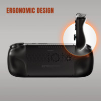 Black Retroid Pocket 5 Machine de jeu vidéo 3D Hall Joystick 5.5 pouces 1080P HD écran RP4 mis à jour