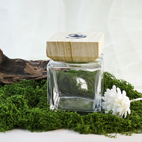 Bouteille de diffuseur de roseaux personnalisée avec logo, luxe, 50 ml, 100 ml, 150 ml, 200 ml, bouteille en verre, diffuseur de roseaux aromatiques
