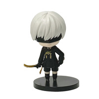 Ensemble de 6 figurines en PVC NieR Automata YoRHa No.2 Type B, style dessin animé, pour les enfants de 8 ans et plus