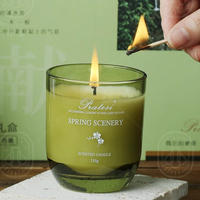 Coffret Cadeau Luxe Personnalisé de Bougies Parfumées Aromatiques et Diffuseurs à Bâtonnets en Pot Transparent – Vente en Gros Usine