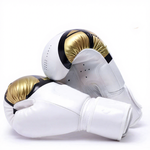 Guantes de Boxeo Profesionales OEM con Logotipo Personalizado, Guantes de Entrenamiento para Exteriores de PU, Guantes de Lucha Muay Thai MMA, Venta al Por Mayor de Fábrica - Product Image 2