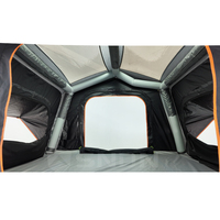 Nouvelle conception de tente de toit rigide légère pour SUV 4x4, tente de toit amphibie pour camping, 1-2 personnes, Oxford imperméable