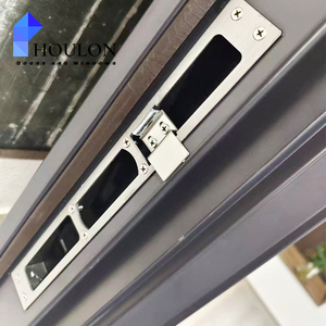 Designs modernes Porte blindée en acier galvanisé <span class=keywords><strong>Maison</strong></span> Porte de sécurité en acier inoxydable personnalisée - Product Image 6