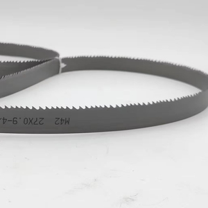 Lames de scie à ruban pour la découpe des métaux M42 M51, haute teneur en cobalt, bimétalliques, soudées au laser, pressées à chaud - Product Image 1