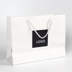 Custom Recyclable Art Paper Shopping Bags Supermarket Gift Bags for Exhibition & Promotion Minimum Order Quantity <b>Small</b> Colored - Product Image 1