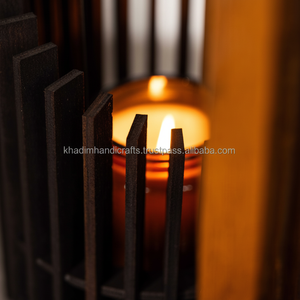 Bougeoir T-Light en cristal de luxe, support de chauffe-plat étincelant pour chambre à coucher, table et cadeau - Product Image 1