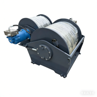 Treuil hydraulique puissant Jinjia 2-10 tonnes pour excavatrice, chargeuse, remorquage et levage – Rétraction et déroulement de câble stables