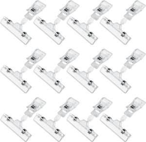 Clip Transparente de Plástico para Exhibición en Supermercados, Portaetiquetas de Precio, Clip para Etiquetas, Portaetiquetas para Comercio Minorista - Product Image 4