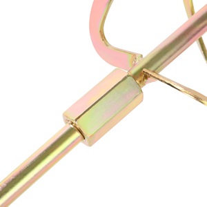Varilla agitadora M14 con acabado dorado, diámetro de vástago de 14 mm, para mezclar cemento, yeso y mortero, accesorio para taladro. - Product Image 3