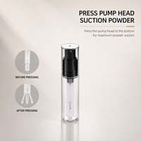 Flacon pulvérisateur personnalisé en PET pour poudre capillaire, shampoing sec, emballage cosmétique OEM ODM