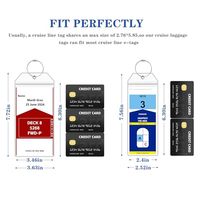 Étiquette de bagage personnalisée en PVC, étiquette de classification pour carte d'embarquement avion, étiquette de valise pour enregistrement, étiquette de chariot, essentiels de voyage et de croisière, billet