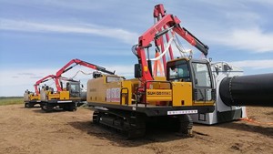 Estación de energía móvil Suhigo HG160C con motor de 160 kVA y doble brazo hidráulico / Soldadora de control remoto para trabajos de construcción de alta demanda - Product Image 4