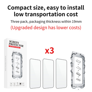 9H Glass Bảo Vệ Màn Hình Cho iPhone 17 Pro Max/ 17 Không Khí/17 Tempered Glass Tự Động Liên Kết Công Cụ Dễ Dàng Cà<span class=keywords><strong>i</strong></span> Đặt - Product Image 5