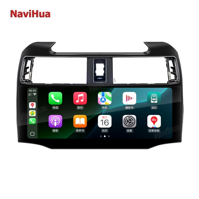 Navihua 12.3 Inch Android Head Unit for Toyota 4Runner Car DVD Navigation Auto Estereo Screen CarPlay Android Auto BT USB