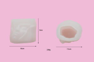 Collection de moules à bougies en silicone 3D sculpturale en gros : Fée, Déesse, Tulipe, Cactus et Relief Facial pour kits de fabrication de bougies <span class=keywords><strong>DIY</strong></span> - Product Image 3