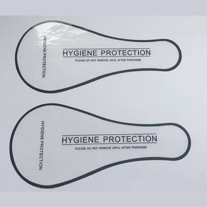 Vente en gros de maillots de bain personnalisés, adhésif transparent, feuille d'or, autocollant de protection hygiénique pour sous-vêtements, autocollants d'hygiène en vinyle imperméables - Product Image 6