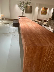 Carta da Parati in Pietra Flessibile Impermeabile 1-3mm, Piastrelle Morbide MCM, Ceramica per Esterni, Travertino, Phomi Ston - Product Image 6