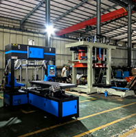 Machine de moulage horizontal à refusion avec moteur et pompe pour lignes de fonderie automatisées - Haute capacité