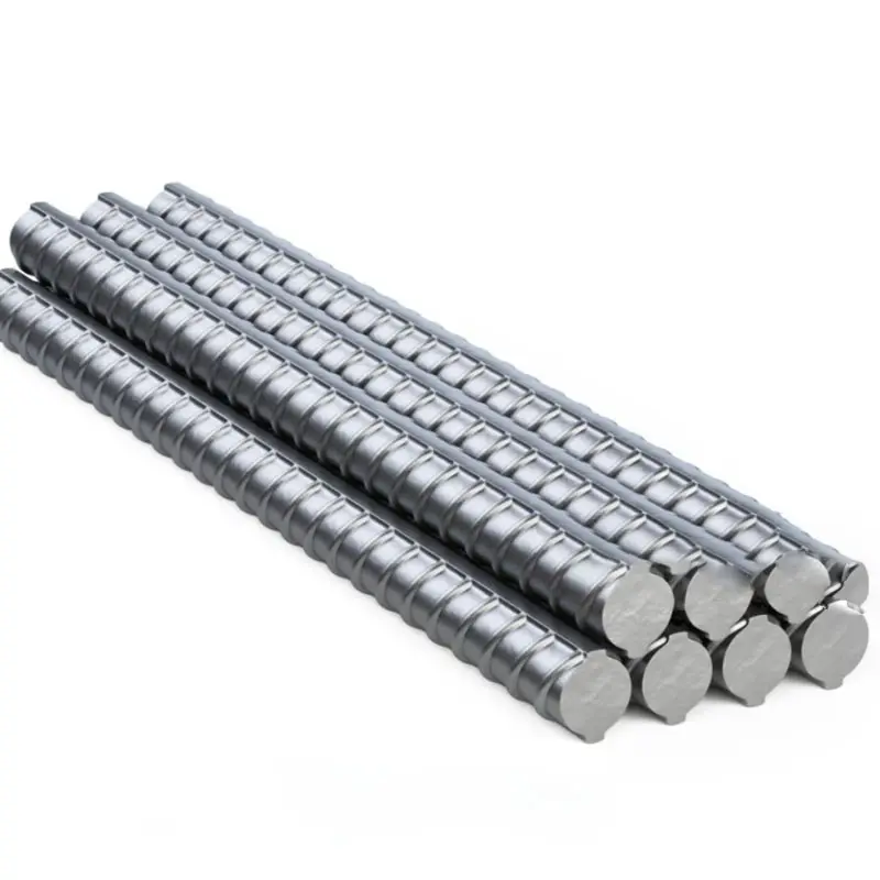 High tensile strength Ribbed Steel Bars with low price and high quality for reinforced concrete