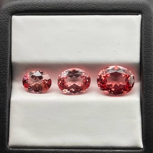 Pietra Preziosa Pappalacha Rosa Alba 5-12mm Taglio Cuore Cuscino Asscher Principessa Creato in Laboratorio - Product Image 6