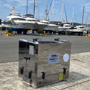 USR 공장 소형 3KW 5KW 6KW 10KW 12KW 선박 해양 유전자 인버터 바다 소금 물 냉각 요트 보트 해양 디젤 발전기 - Product Image 6