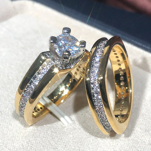 Set di Anelli di Lusso con Pietre Colorate, Gioielli Eleganti e alla Moda per Donne, per Feste e Uso Quotidiano, Stile Moderno - Product Image 2
