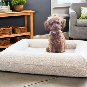 Oem Orthopedisch Schuim Huisdier Bed Voor Honden Comfortabel En Ondersteunend Bed Met Oxford Stof Voor De Verzorging Van Kleine Dieren - Product Image 2