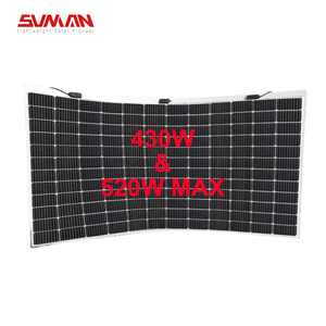 Sunman แผงเซลล์แสงอาทิตย์แบบยืดหยุ่นได้430W 520W, sunman <span class=keywords><strong>430</strong></span> solarmodul ยืดหยุ่น sunman 430W - Product Image 4