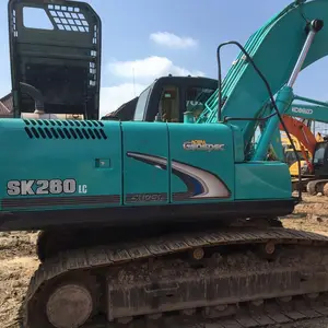 Used kobelco sk260 8 sk260-8 hydraulic excavator kobelco sk210 sk250 sk350 6 for construction machine building and construction