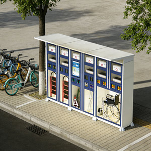 Sistema <span class=keywords><strong>de</strong></span> Casilleros Inteligentes Personalizados para Alquiler, Gabinete <span class=keywords><strong>de</strong></span> Almacenamiento Electrónico con Sistema en la Nube, Kiosco Inteligente <span class=keywords><strong>de</strong></span> Autoservicio para Áreas Públicas Comunitarias - Product Image 1
