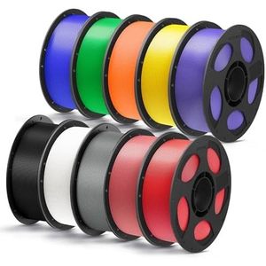 Filament d'imprimante 3D PLA haute vitesse 1,75/2,85 mm 1 kg compatible avec les imprimantes Creality Ender 3 Bambu Lab, exportateur de filament 3D - Product Image 4