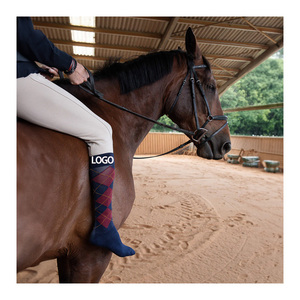 ถุงเท้าขี่ม้าคุณภาพสูง ถุงเท้าขี่ม้าแบบกำหนดเอง โรงงานผลิตถุงเท้าขี่ม้าแบบ OEM ยังไม่มีรีวิว - Product Image 1