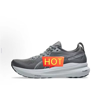 Chaussures de course ASICs GT2000-13 pour hommes et femmes, en TPU, cuir synthétique et tissu, noir Samurai, 12e génération, marathon, soutien stable
