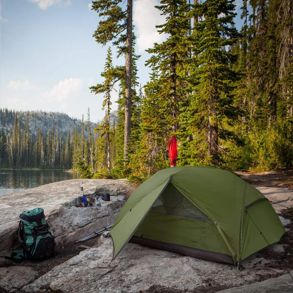 2023 terlaris 4 orang ransel Camping tenda portabel tahan air mudah untuk membangun tenda cocok untuk empat musim