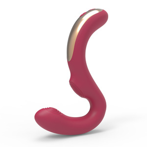 Vibrador de Punto G y Clítoris Doble OEM al por Mayor, Juguete Sexual de Mano - Morado/Rojo Rosa, 1 Año de Garantía, Marca Privada - Product Image 5