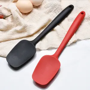 Không Dính T Loại Scoop Silicone Scoop Cấp Thực Phẩm Silicone Scraper Kem Bánh Khuấy Scoop Baking Tiện Ích