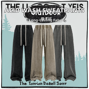 Pantalon de survêtement droit coloré surdimensionné avec logo personnalisé en gros Style long cordon de serrage décontracté Street Wear Baggy 100% - Product Image 2