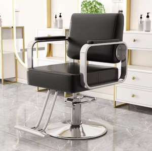 Sillón de Peluquería Moderno, Estético, Reclinable y Giratorio, Duradero, para Estilistas y Barberías - Product Image 3