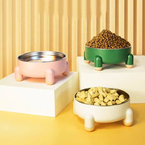 Wholesale <strong>Bowl</strong> Feeders <strong>Rounded</strong> Cat <strong>Dog</strong> <strong>Bowl</strong> Stainless Steel Pet Sublimation Cat Plastic Water Food <strong>Bowl</strong> - Product Image 4