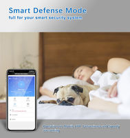 SMARSECUR H3 Tuya Smart Wi-Fi ABS Alarm Suara dan Cahaya Siren Perlindungan Keamanan Sensor Cahaya Strobo 110dB Pemasangan Mudah 10-20m