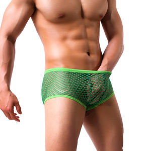 Intimo Maschile Traspirante e <span class=keywords><strong>Sexy</strong></span>, Boxer a Rete per Appuntamenti e Casa - Product Image 5